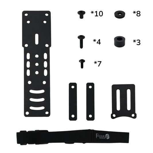 FOG GEAR KYDEX HOLSTER LOW RIDE[FG-K-055]