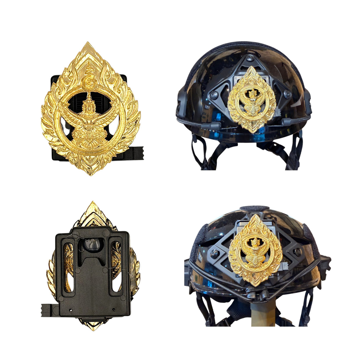 TU CHOICE POLICE CAP BADGE NATIONAL EMBLEM [TU-BS-MM-01]