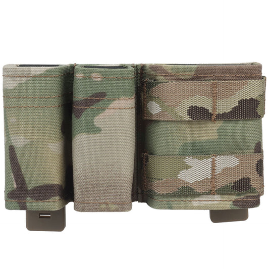 WOSPORT FAST 9MM & 5.56 DOUBLE MAG POUCH (SHORT) [WST-MG-F-06]