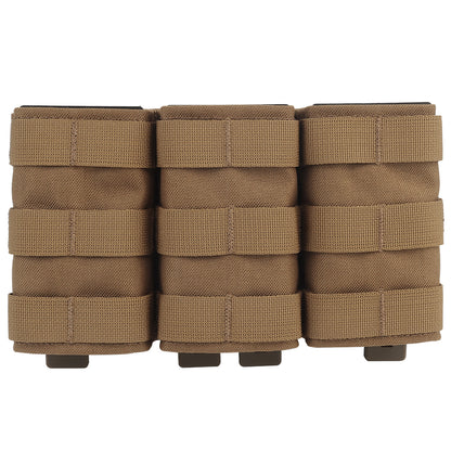 WOSPORT FAST 7.62 TRIPLE MAG POUCH (LONG)[WST-MG-F-19]