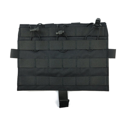 APE FORCE GEAR DETACHABLE FLAP TRIPLE M4 MAG FLAT PANEL[AFG-M041]