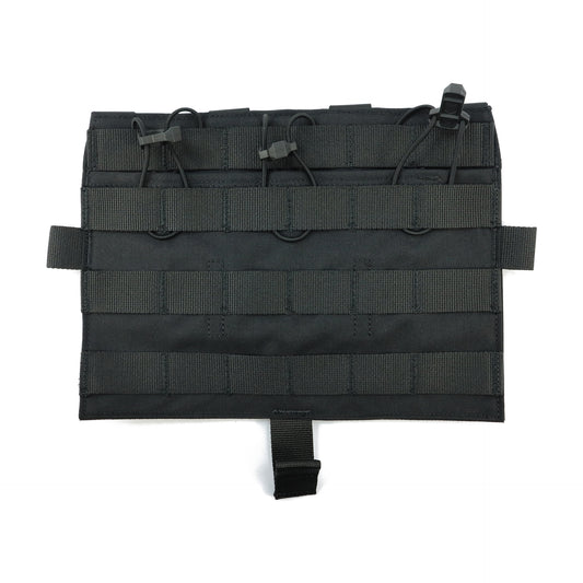 APE FORCE GEAR DETACHABLE FLAP TRIPLE M4 MAG FLAT PANEL[AFG-M041]