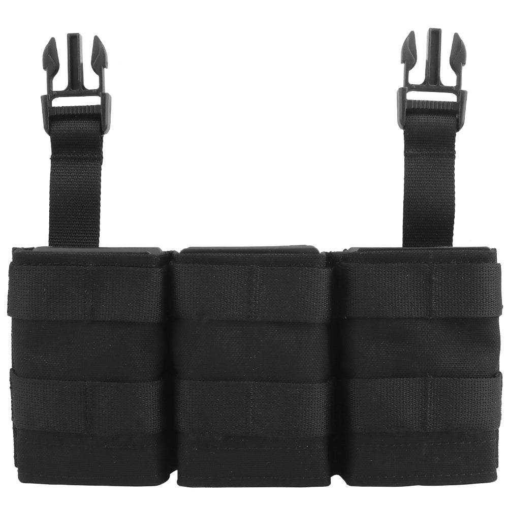 WOSPORT FAST 7.62 TRIPLE MAG POUCH (MEDIUM) FRONT PANEL[WST-MG-F-23]