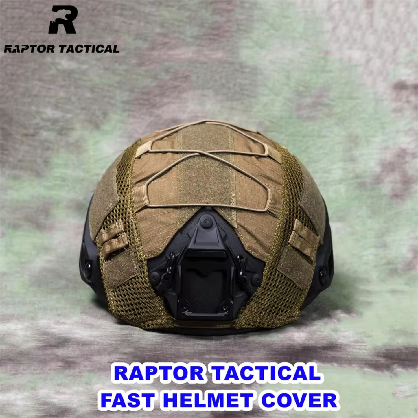 RAPTOR TACTICAL TACTICAL HELMET COVER 500D FOR FAST HELMET [R-HC-FA01]