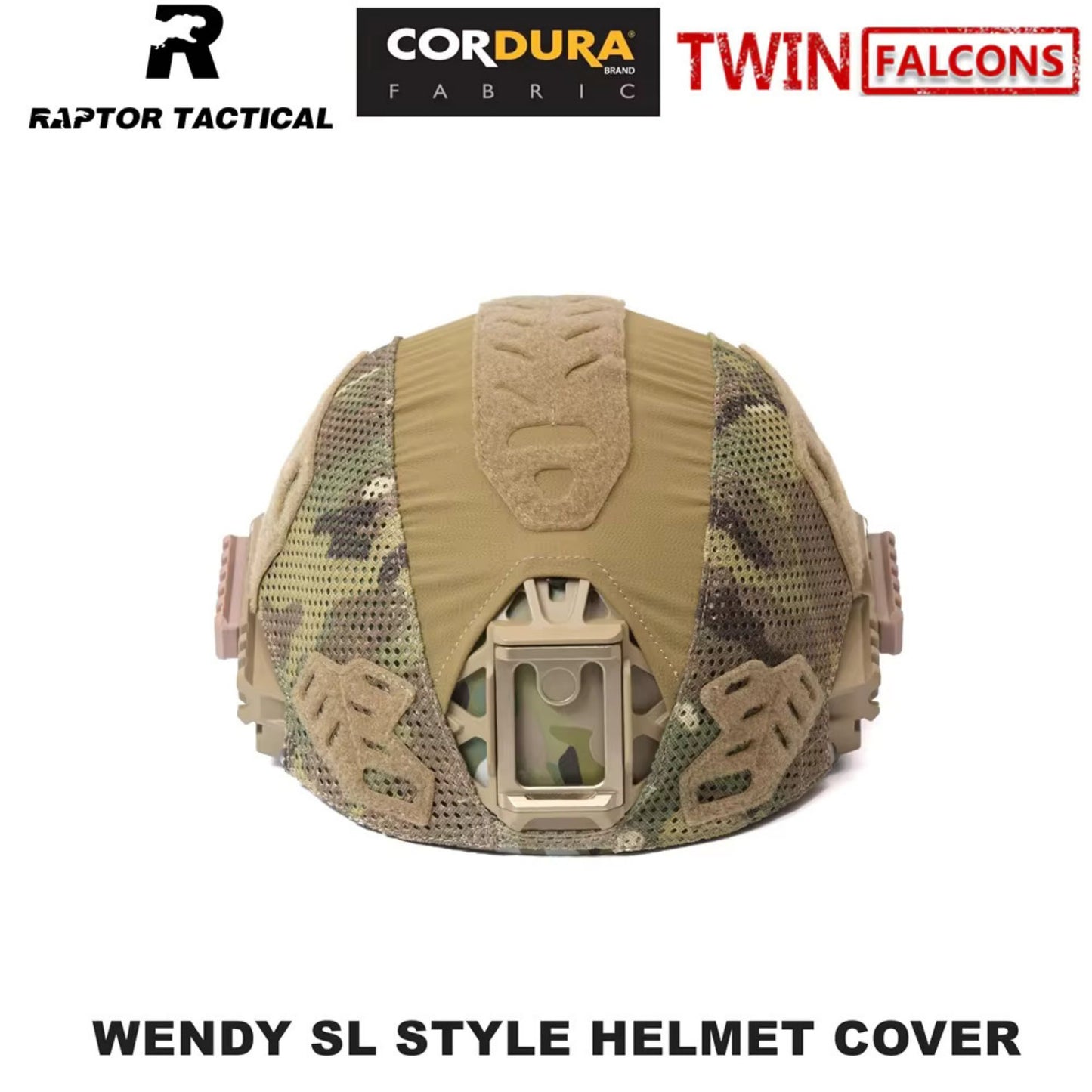 RAPTOR TACTICAL & TWINFALCONS WENDY SL STYLE HELMET COVER[TW-HC007]