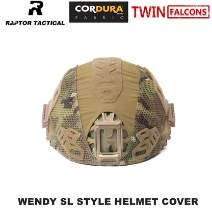 RAPTOR TACTICAL & TWINFALCONS WENDY SL STYLE HELMET COVER[TW-HC007]