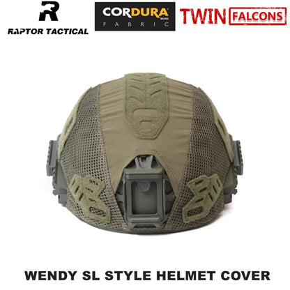 RAPTOR TACTICAL & TWINFALCONS WENDY SL STYLE HELMET COVER[TW-HC007]