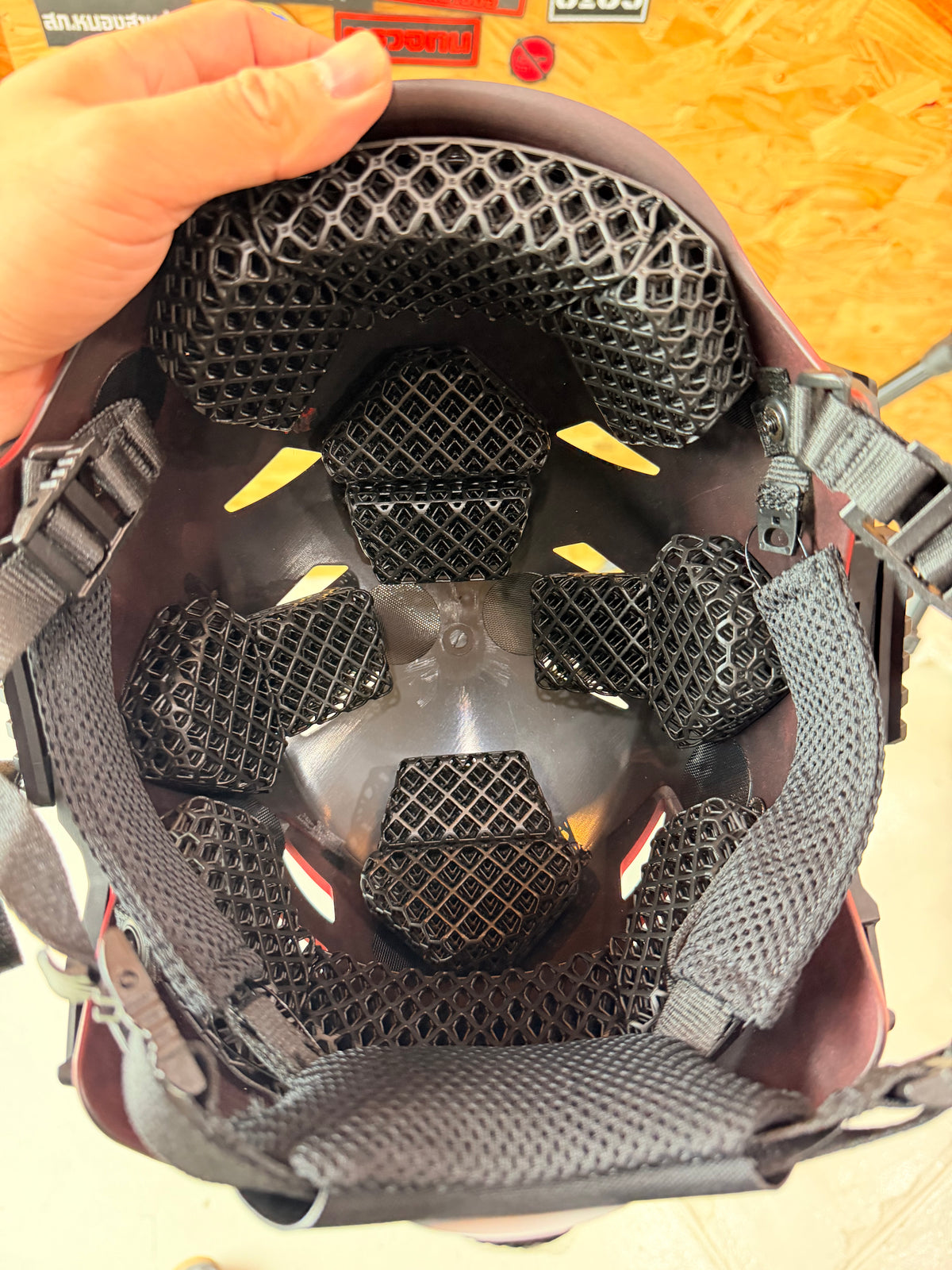 TU CHOICE POLYMER HONEYCOMB-STRUCTURED HELMET LINER[TU-HH-HL-20]