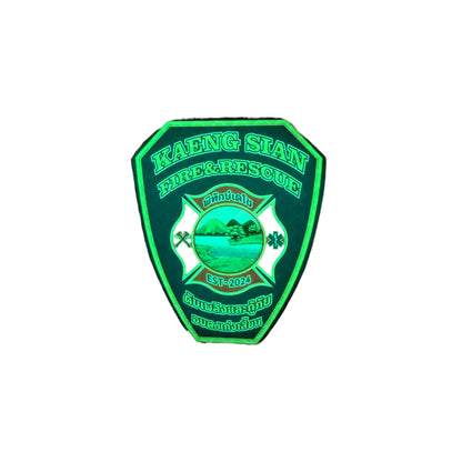 PATCH GO ป้ายตีนตุ๊กแก KAENG SIAN FIRE&RESCUE [PTG-FRLP-TH-KSFR]