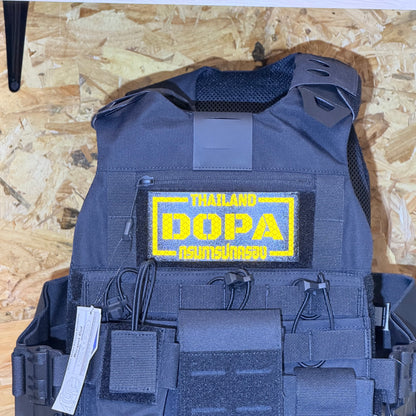 PATCH GO ป้ายตีนตุ๊กแก เสื้อเกราะ DOPA กรมการปกครอง[PTG-GDLP-TH-DOPA-VB1]