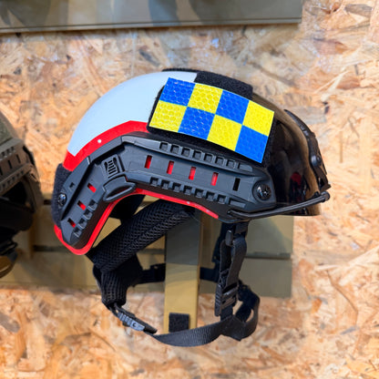 Ape Force Gear ป้าย BATTENBURG REFLECTIVE VELCRO PATCH [AFG-PT02]