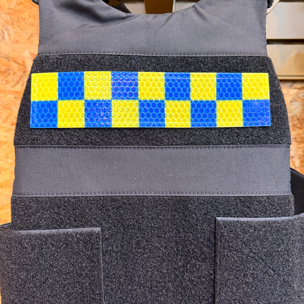 Ape Force Gear ป้าย BATTENBURG REFLECTIVE VELCRO PATCH [AFG-PT02]