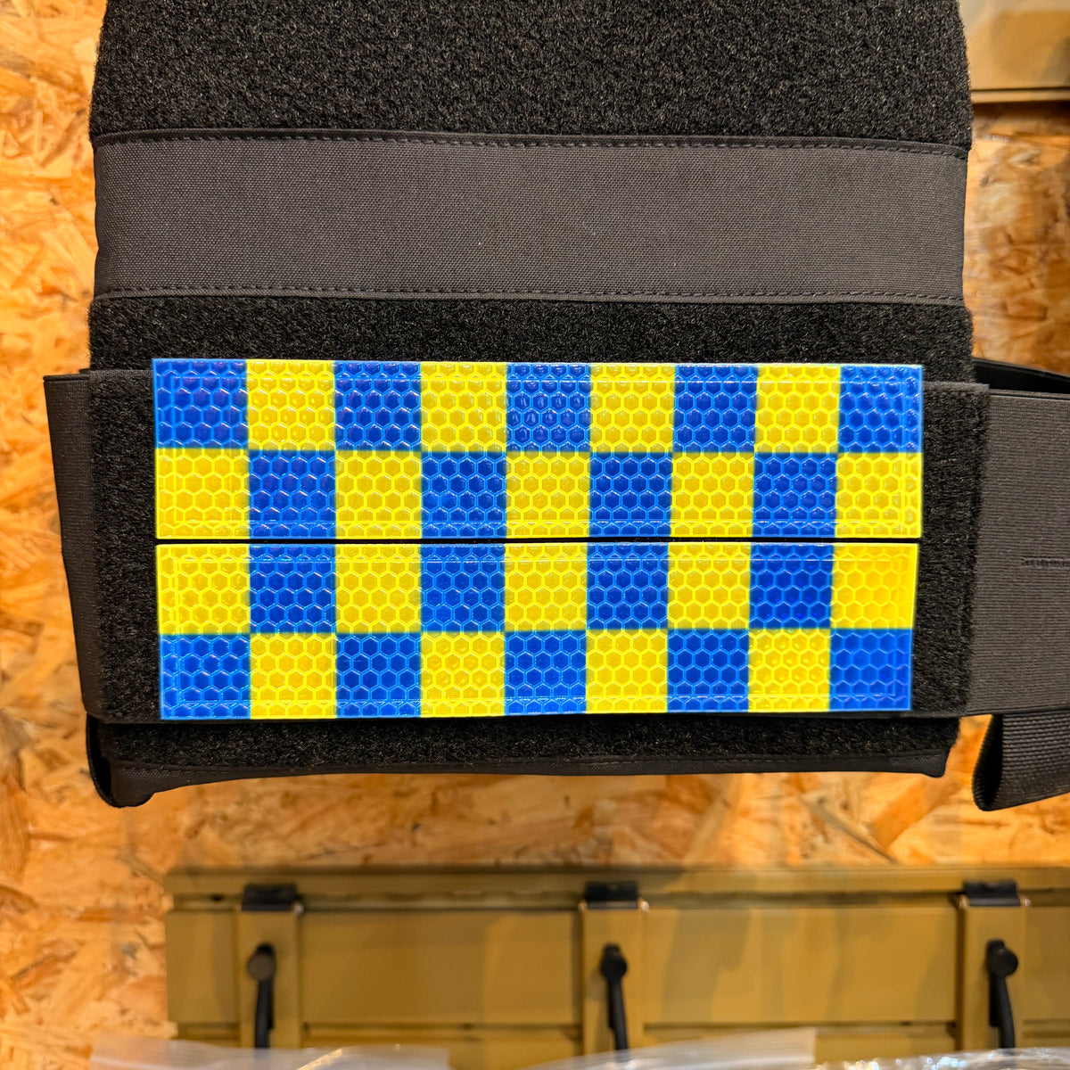 Ape Force Gear ป้าย BATTENBURG REFLECTIVE VELCRO PATCH [AFG-PT02]