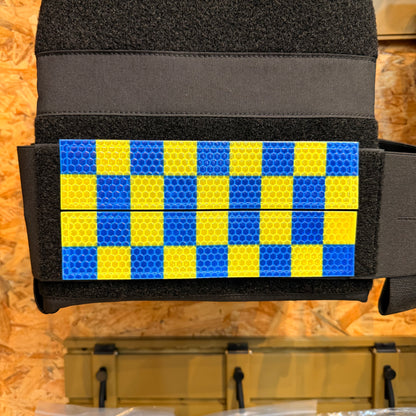 Ape Force Gear ป้าย BATTENBURG REFLECTIVE VELCRO PATCH [AFG-PT02]
