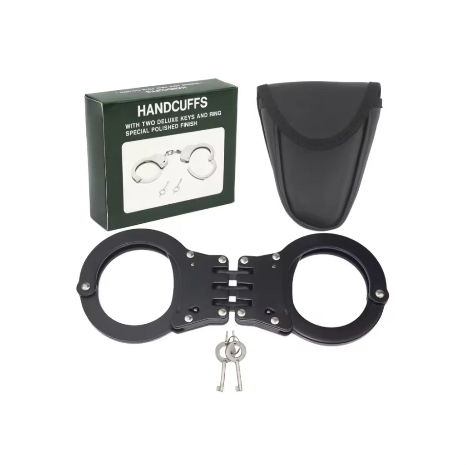 TU CHOICE CARBON STEEL HANDCUFFS SET