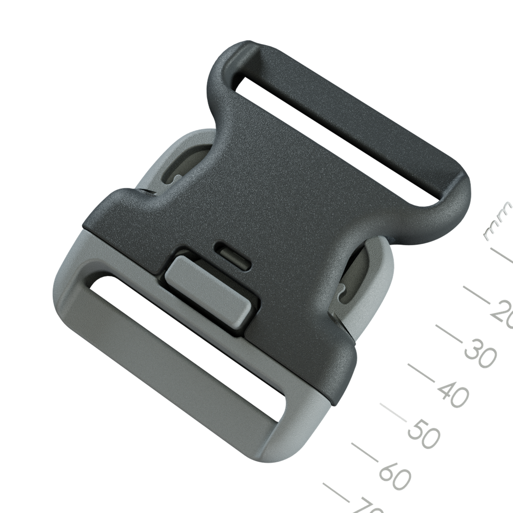 Duraflex® Vintage Cop-Lok Side Squeeze® Double Lock Non Adjust Buckle 50mm[08227/08228]