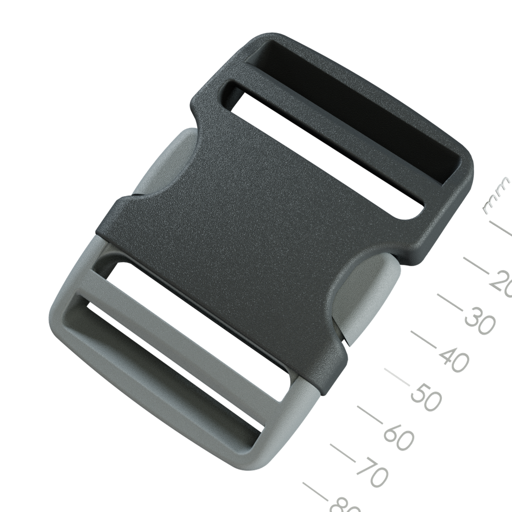 Duraflex® Stealth® Warrior Side Squeeze® Dual Adjust Buckle 50mm[16405/06406]