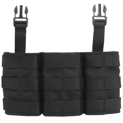 WOSPORT FAST 7.62 TRIPLE MAG POUCH (LONG) FRONT PANEL[WST-MG-F-24]