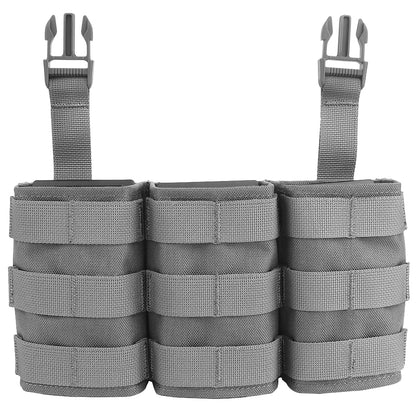WOSPORT FAST 7.62 TRIPLE MAG POUCH (LONG) FRONT PANEL[WST-MG-F-24]