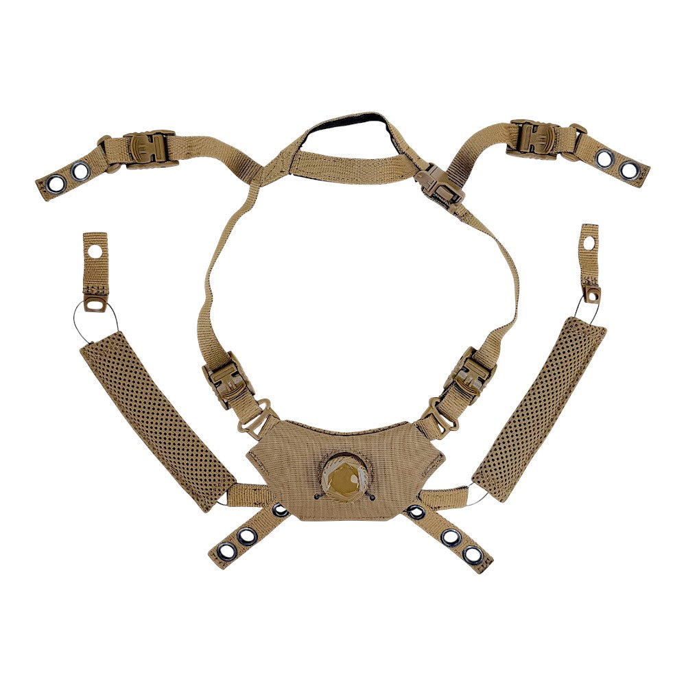 APE FORCE GEAR HELMET RETENTION SYSTEM/HELMET SUSPENSION [AFG-HC016]
