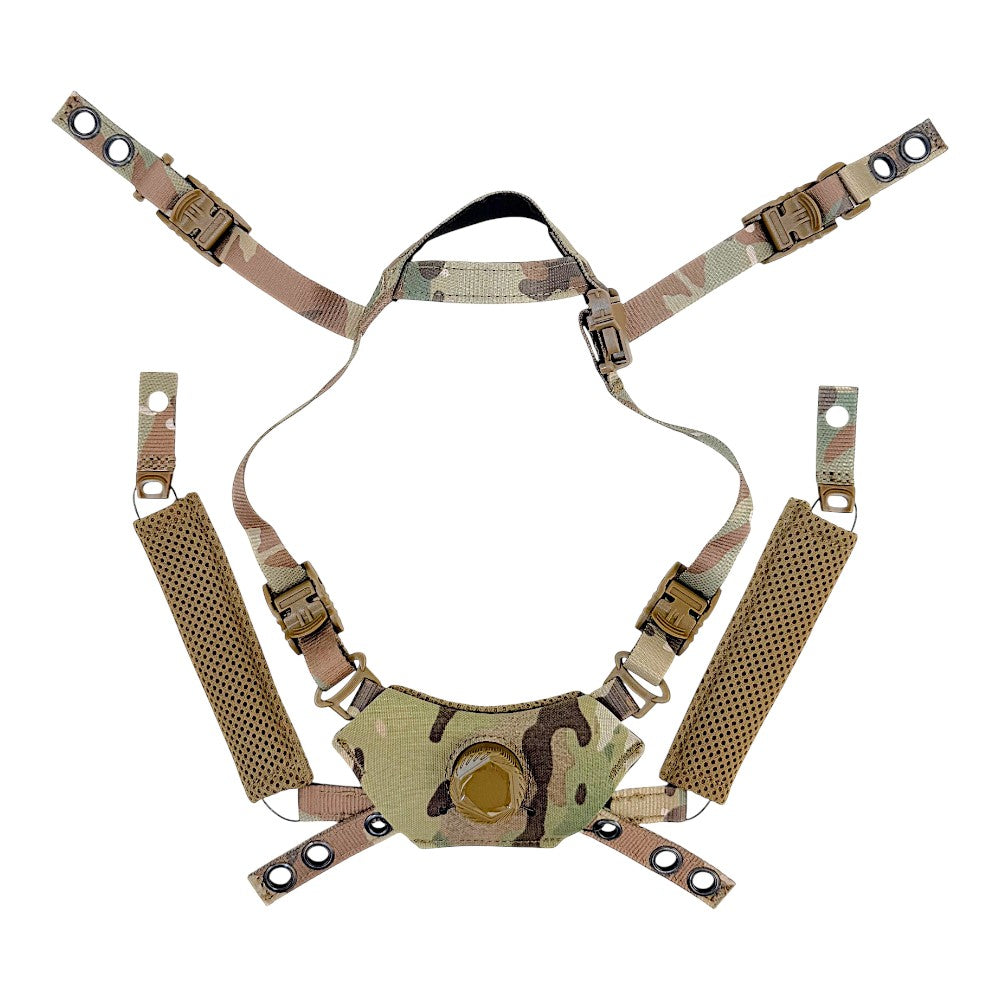 APE FORCE GEAR HELMET RETENTION SYSTEM/HELMET SUSPENSION [AFG-HC016]