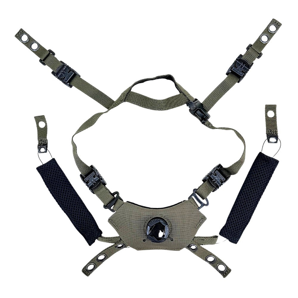 APE FORCE GEAR HELMET RETENTION SYSTEM/HELMET SUSPENSION [AFG-HC016]