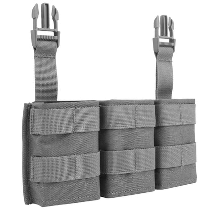 WOSPORT FAST 7.62 TRIPLE MAG POUCH (MEDIUM) FRONT PANEL[WST-MG-F-23]