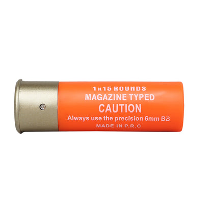 WOSPORT SHOTGUN SHELL MODEL (15 BBs) 6PCS [WST-EX-015]