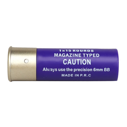 WOSPORT SHOTGUN SHELL MODEL (15 BBs) 6PCS [WST-EX-015]