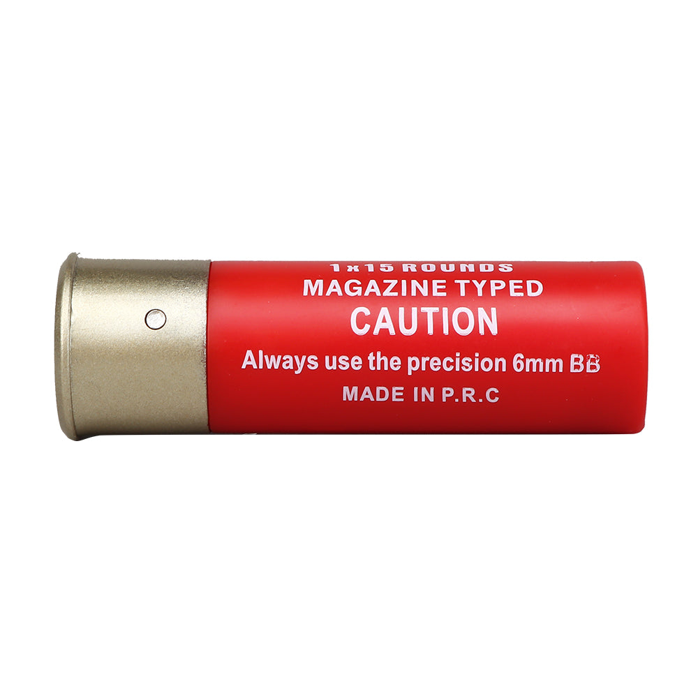 WOSPORT SHOTGUN SHELL MODEL (15 BBs) 6PCS [WST-EX-015]