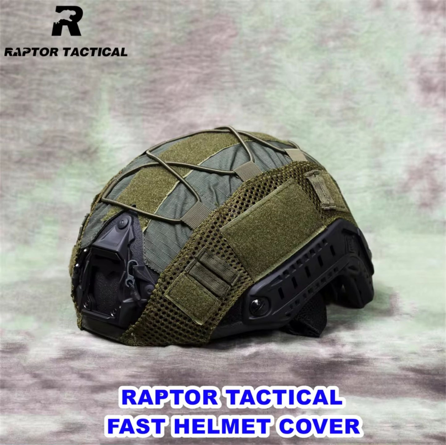 RAPTOR TACTICAL TACTICAL HELMET COVER 500D FOR FAST HELMET [R-HC-FA01]