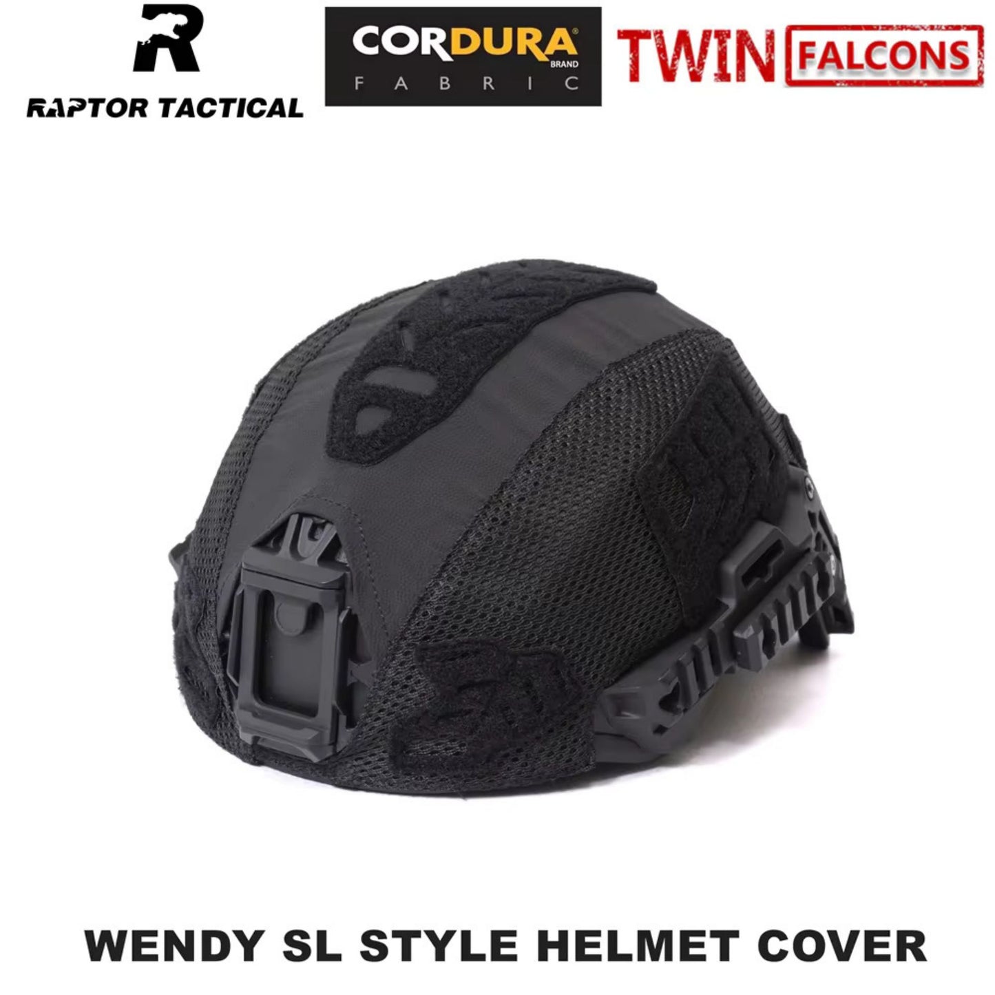 RAPTOR TACTICAL & TWINFALCONS WENDY SL STYLE HELMET COVER[TW-HC007]