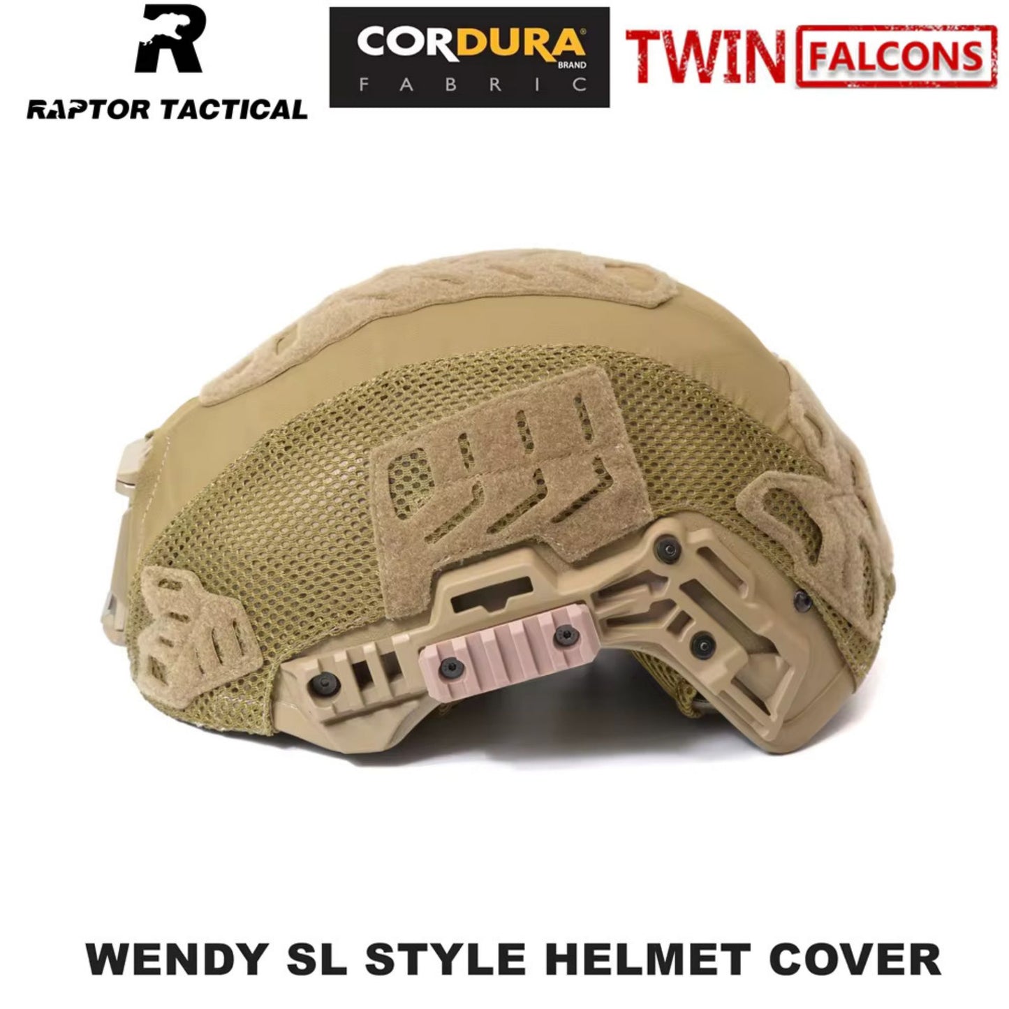 RAPTOR TACTICAL & TWINFALCONS WENDY SL STYLE HELMET COVER[TW-HC007]