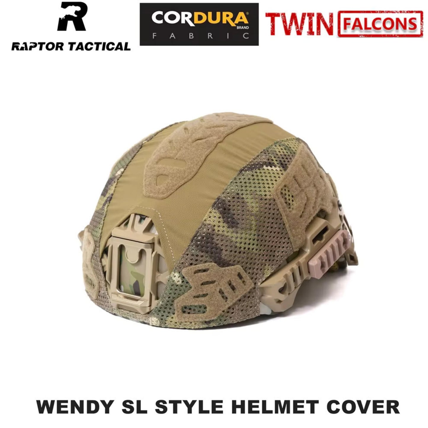 RAPTOR TACTICAL & TWINFALCONS WENDY SL STYLE HELMET COVER[TW-HC007]