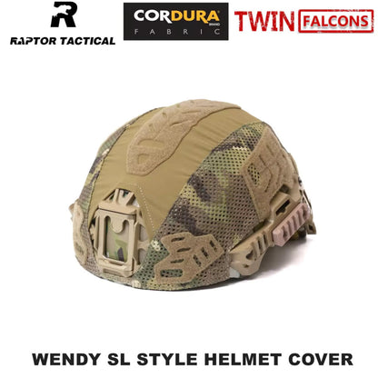 RAPTOR TACTICAL & TWINFALCONS WENDY SL STYLE HELMET COVER[TW-HC007]