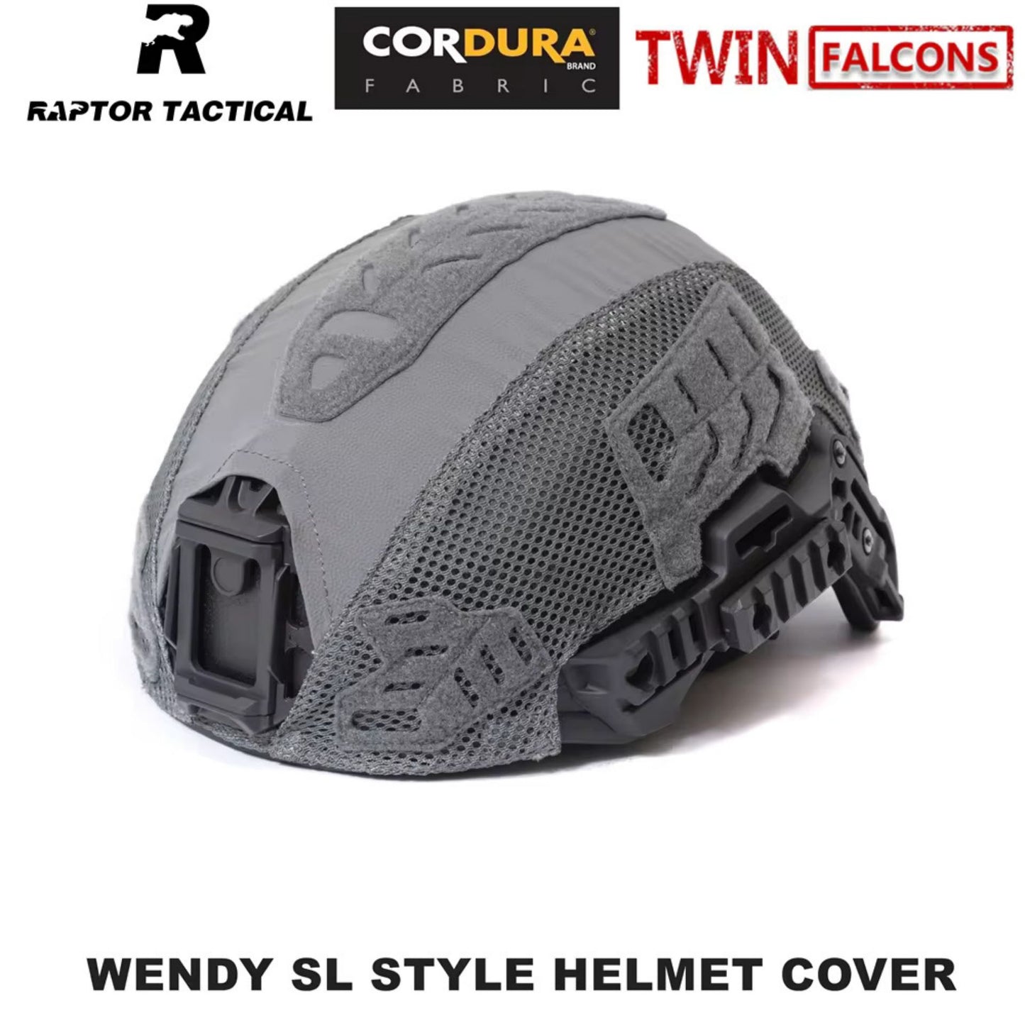 RAPTOR TACTICAL & TWINFALCONS WENDY SL STYLE HELMET COVER[TW-HC007]