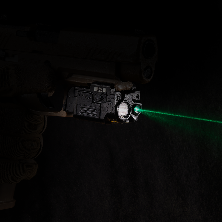 NITECORE NPL25 GL (900LM) GREEN LASER COMPACT TACTICAL LIGHT [NC-NPL25GL]