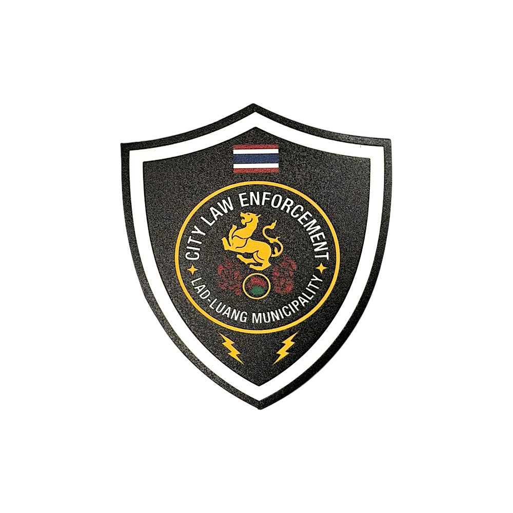 PATCH GO ป้ายตีนตุ๊กแก CITY LAW ENFORCEMENT LAD-LUANG MUNICIPALITY (9*8) [PTG-DLA-CP-LL2]