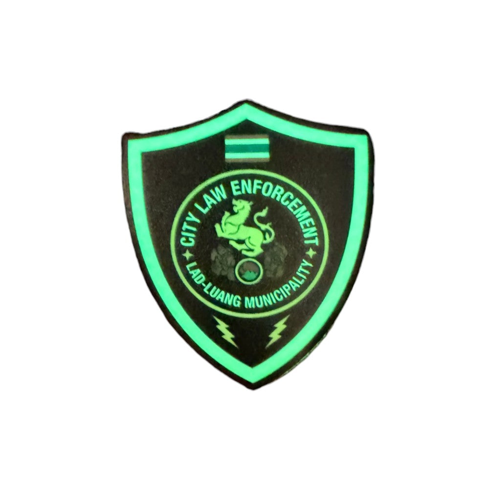 PATCH GO ป้ายตีนตุ๊กแก CITY LAW ENFORCEMENT LAD-LUANG MUNICIPALITY (9*8) [PTG-DLA-CP-LL2]