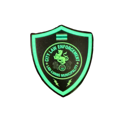 PATCH GO ป้ายตีนตุ๊กแก CITY LAW ENFORCEMENT LAD-LUANG MUNICIPALITY (9*8) [PTG-DLA-CP-LL2]
