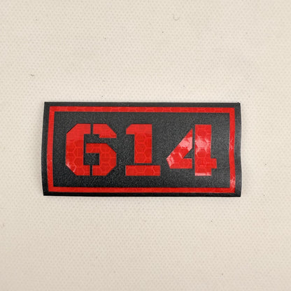 PATCH GO ป้าย PVC TAPE-สะท้อนแสง [PTG-02]