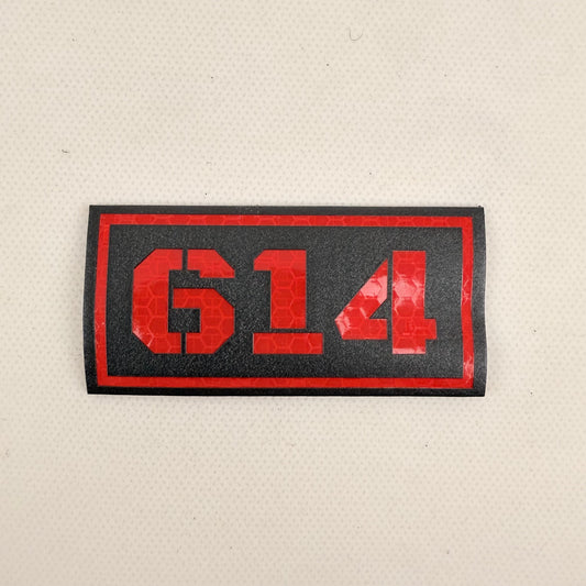 PATCH GO ป้าย PVC TAPE-สะท้อนแสง [PTG-02]