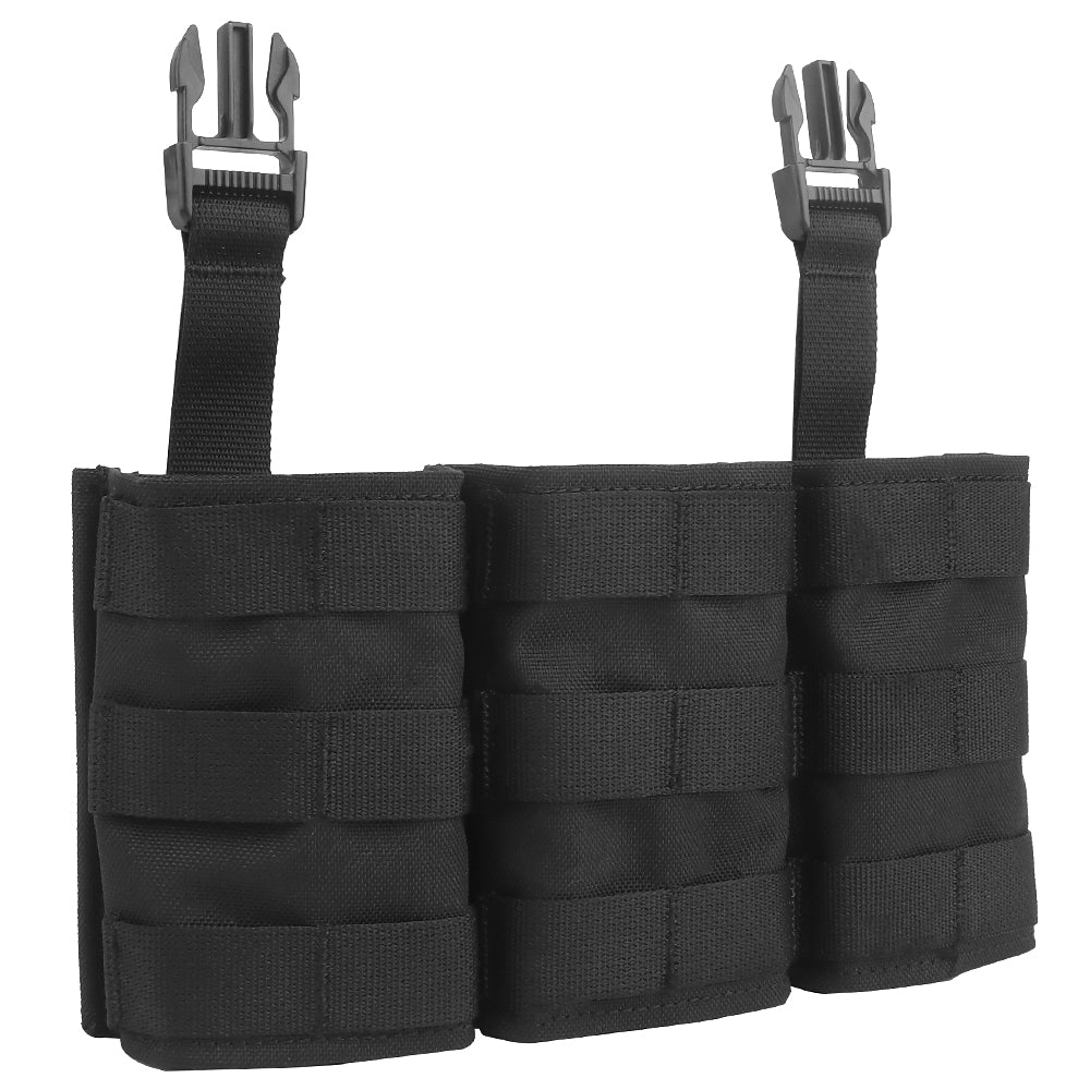 WOSPORT FAST 7.62 TRIPLE MAG POUCH (LONG) FRONT PANEL[WST-MG-F-24]