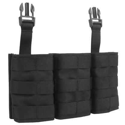 WOSPORT FAST 7.62 TRIPLE MAG POUCH (LONG) FRONT PANEL[WST-MG-F-24]