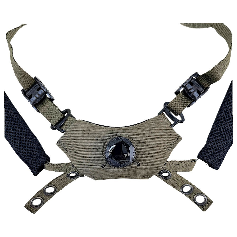 APE FORCE GEAR HELMET RETENTION SYSTEM/HELMET SUSPENSION [AFG-HC016]