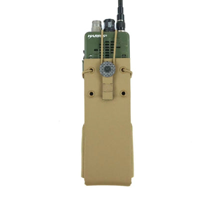 TWINFALCONS RADIO POUCH FOR FERRO PRC 152 148 MOTOR WALKIE TALKIE TERGIS BAG [TW-P146]