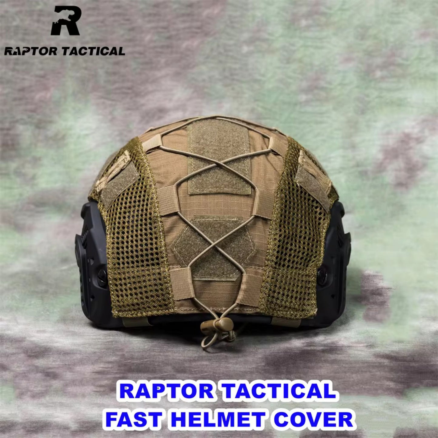 RAPTOR TACTICAL TACTICAL HELMET COVER 500D FOR FAST HELMET [R-HC-FA01]