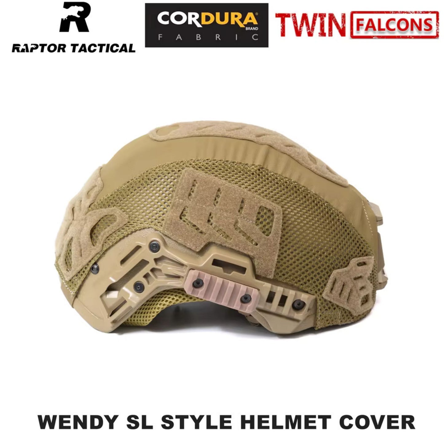 RAPTOR TACTICAL & TWINFALCONS WENDY SL STYLE HELMET COVER[TW-HC007]