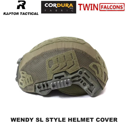 RAPTOR TACTICAL & TWINFALCONS WENDY SL STYLE HELMET COVER[TW-HC007]