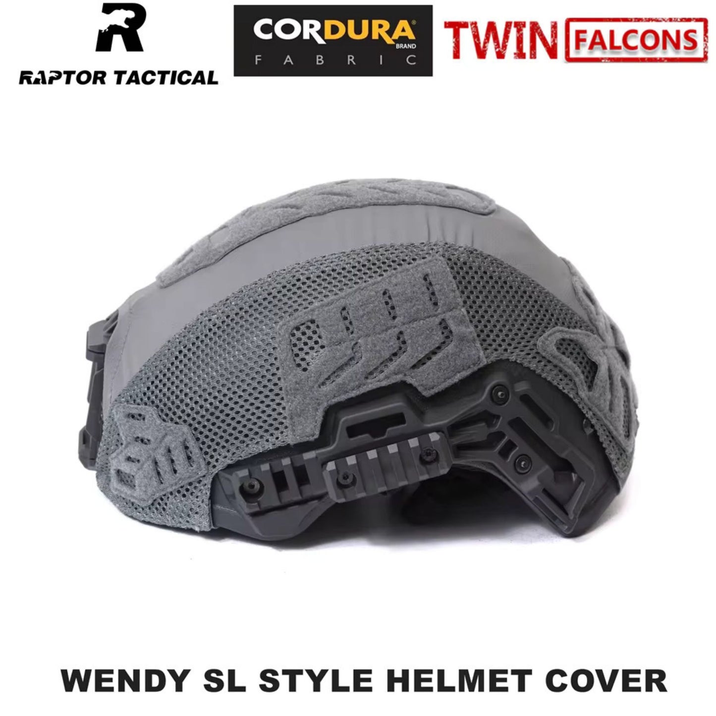 RAPTOR TACTICAL & TWINFALCONS WENDY SL STYLE HELMET COVER[TW-HC007]